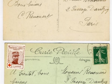 Carte Postale Avis de Passage Timbrée Oblitérée_ Musique Ets Hohner Paris 1951 