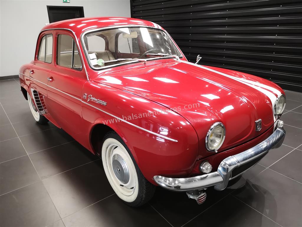 4986 RENAULT Dauphine Gordini type R1091 VENTE DE VEHICULES ANCIENS