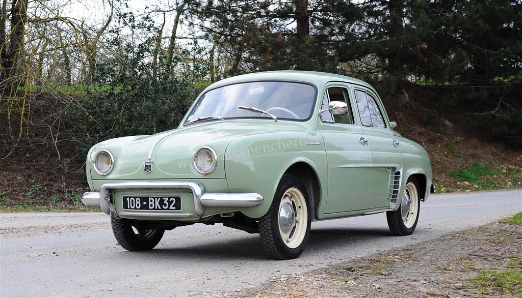 4955 RENAULT DAUPHINE VENTE DE VEHICULES ANCIENS ET AUTOMOBILIA