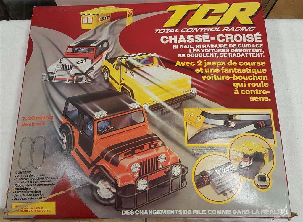 TCR - TOTAL CONTROL RACING - chassé-croisé - boite d'origine