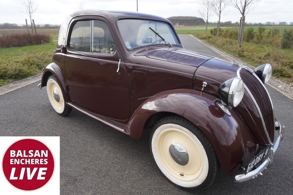 6102 - SIMCA 5 COUPE 1936 - VENTE PHYSIQUE ET LIVE DE VEHICULES DE ...
