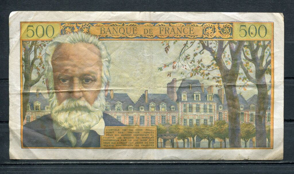 FRANCE BILLET CONTRE VALEUR de 5 NOUVEAUX FRANCS sur... TIMBRESPOSTE ET MONNAIES ANCIENNES