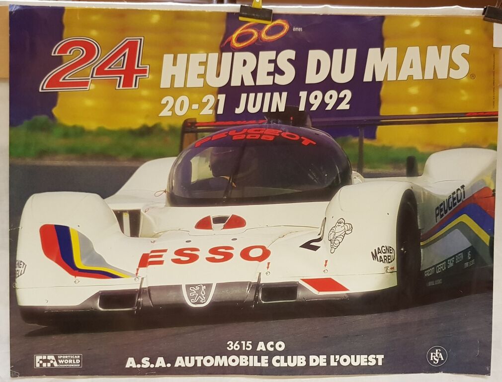 Lot De 4 Cartes Postales Anciennes – 24 Heures Du Mans – Jacky Ickx Et Autres Modèles