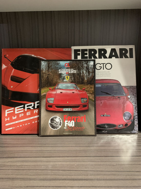 Livre 'Flat-12' De Alan Henry Sur Les Ferrari 3 Litres De Grand Prix Et Sport (1981) - Couverture Rigide