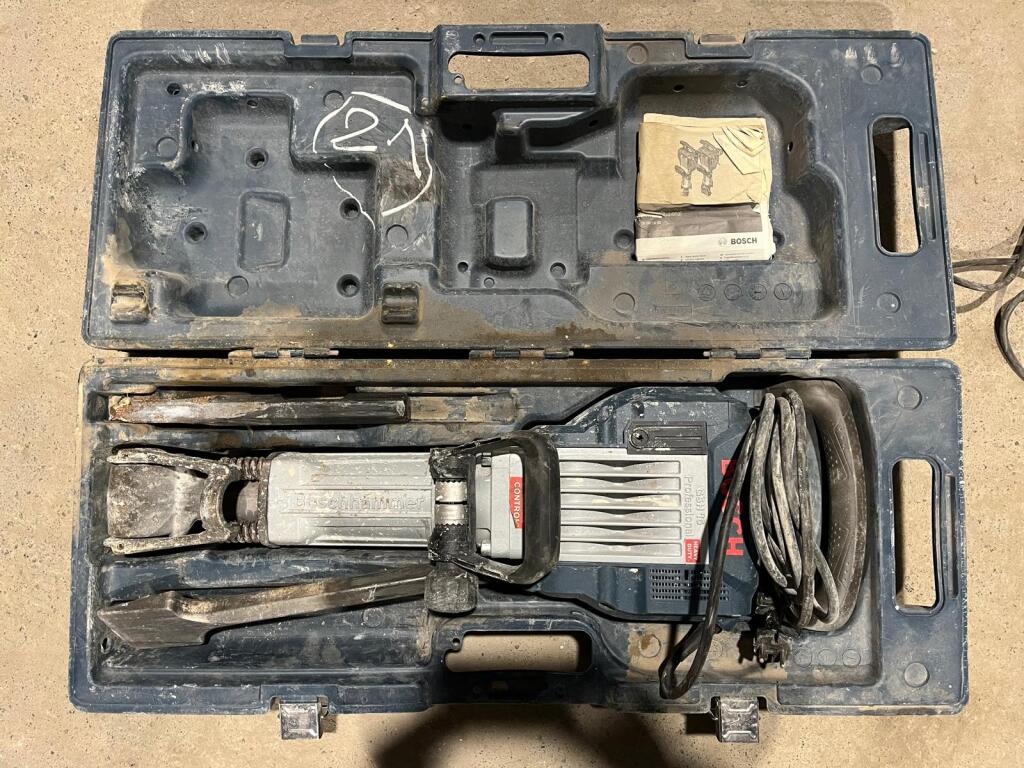 Poignée Latérale De Rechange Pour Marteau De Démolition Bosch GSH16-28 GSH16-30 - Plastique Noir