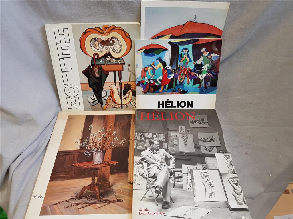 JEAN HELION trois catalogues